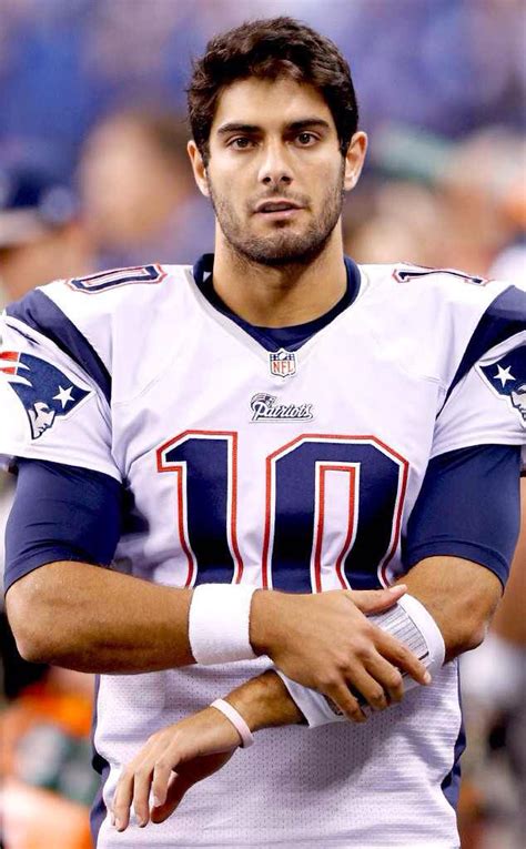 Jimmy Garoppolo,back up QB, Patriots. ️ #Swoon #PatriotsNation | Patriots football, New england ...