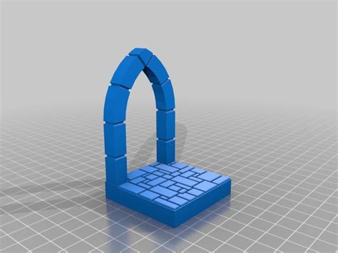 Free 3D file OpenForge Stone Brick Archway・3D printer design to ...