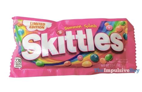 QUICK REVIEW: Limited Edition Summer Splash Skittles - The Impulsive Buy