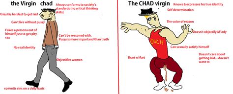 The VIRGIN chad vs the CHAD virgin : r/virginvschad