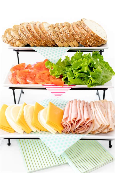 How To Make a DIY Sandwich Party Station | Cutefetti