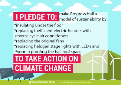The Coal Point Chronicle: Climate Action Pledge