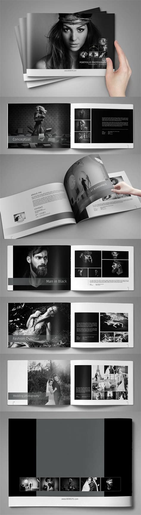 21 Best Photography Portfolio Brochure Templates Graphic Design Junction