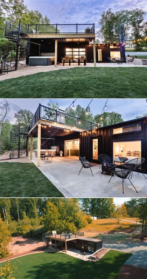 Dubbed ‘Green Creek Shipyard Home‘, it is made from a used 40-foot long shipping container that ...