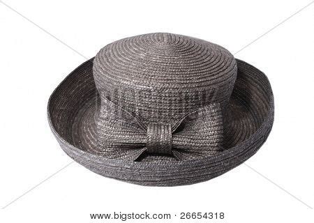 Black Straw Hat Image & Photo (Free Trial) | Bigstock