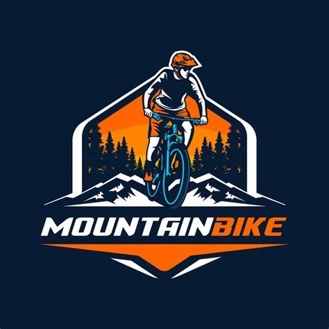 Logotipo de mountain bike | Vetor Premium | Bike logo, Mountain bike art, Bike logos design