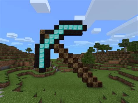 How to Make a Diamond Pickaxe (Minecraft Pixel Art) - Snapguide