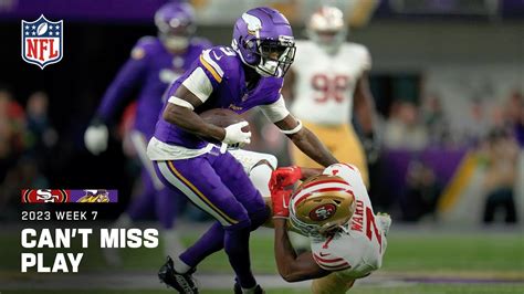 Monday Night Football highlights: Vikings vs. 49ers score, top plays