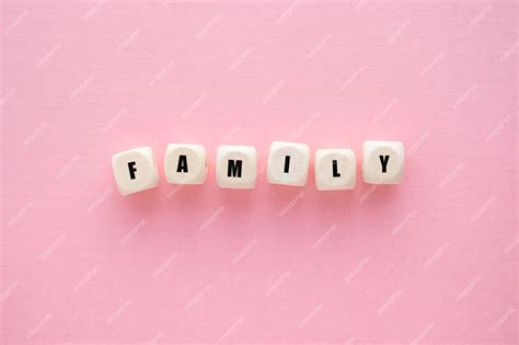 Family Word Background