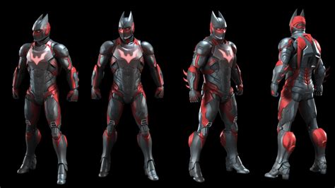 ArtStation - Batman Beyond Batsuit, John Kristoffer Sta Clara | Batman beyond, Batman arkham ...