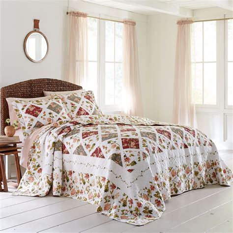 Catherine Floral Bedspread Collection | Brylane Home