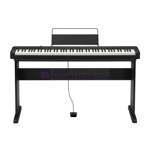 Jual Casio CDP-S100 88-Keys Compact Digital Piano Black