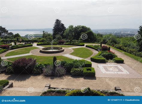 Belfast Castle Gardens on Cavehill in Belfast Stock Image - Image of ...