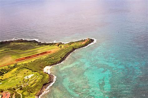 Nawiliwili Lighthouse - aerial Photograph by Scott Pellegrin - Fine Art ...