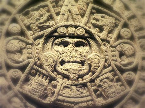 Free Aztec Calendar Stone Detail Stock Photo - FreeImages.com