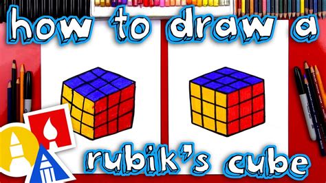 How To Draw A Rubik's Cube - Detik Sumba