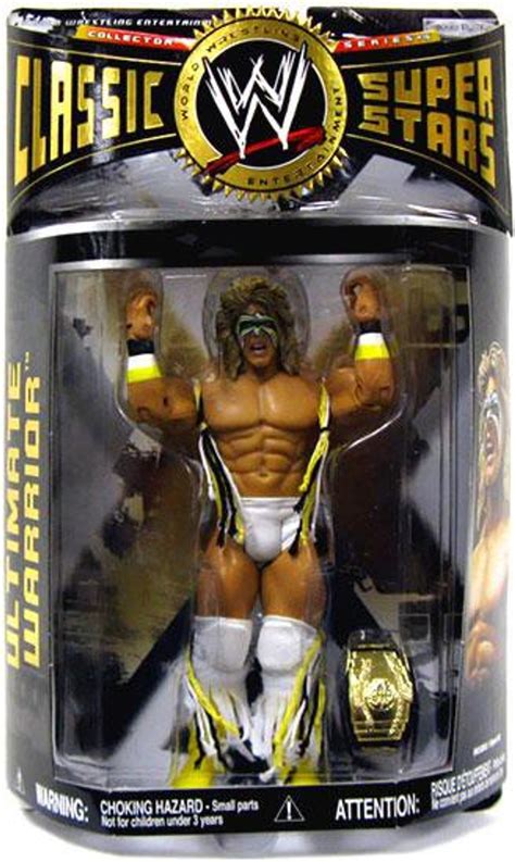 WWE Wrestling Classic Superstars Series 16 Ultimate Warrior Action ...