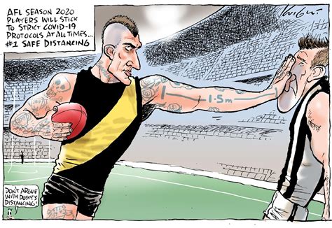 Mark Knight cartoon on COVID-19-safe return to AFL | KidsNews