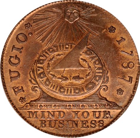 Mind Your Own Business Says Fugio Cent - The Official Penny From United ...