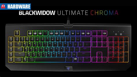 Razer reveals new BlackWidow Ultimate Chroma gaming keyboard