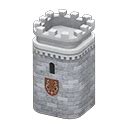 Castle tower - Gray - Crown | Animal Crossing (ACNH) | Nookea