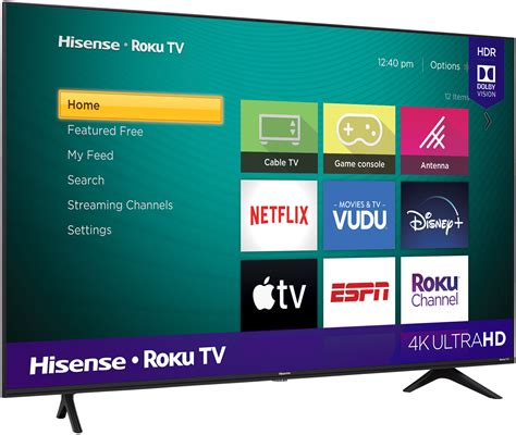 Hisense 50" Class R6G Series LED 4K UHD Smart Roku TV (2023) 50R6G - Best Buy