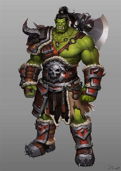 Dungeons & Dragons: Orcs & Half-orcs (inspirational) | Fantasy ...