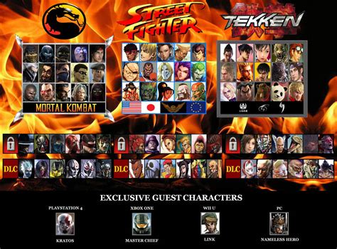 Mortal Kombat X Street Fighter X Tekken by Gery850 on DeviantArt