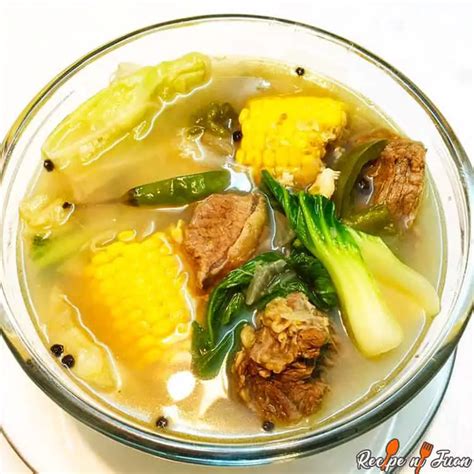 Delicious Nilagang Baka recipe with beef shanks & fish sauce