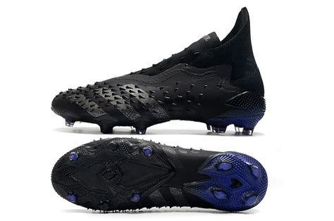 Adidas PREDATOR FREAK + FG black and blue football boots