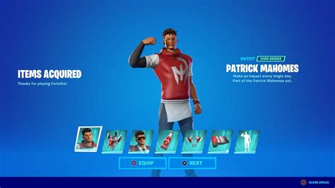 How To Get Patrick Mahomes Skin For FREE! (Fortnite) - YouTube