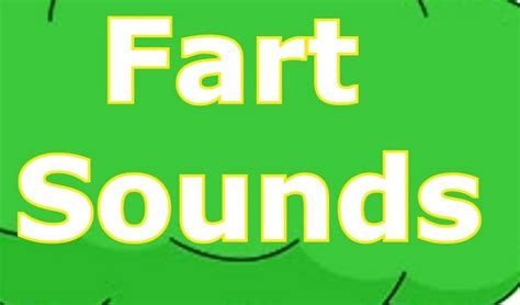 Find Fart Sounds Effect