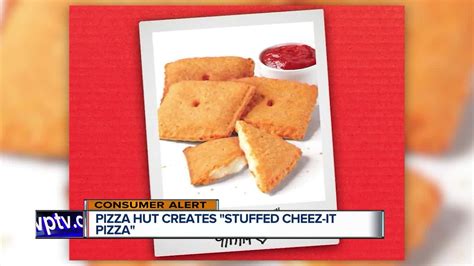 Pizza Hut introduces Stuffed Cheez-It Pizza