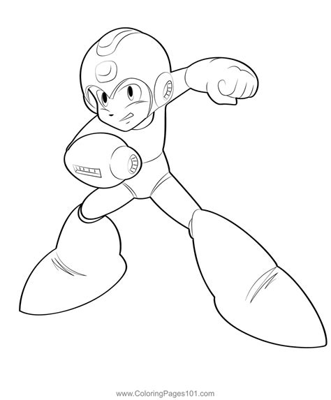 The Megaman Coloring Page for Kids - Free Astro Boy Printable Coloring ...