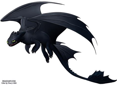 Night Fury - Toothless by uros3D on DeviantArt