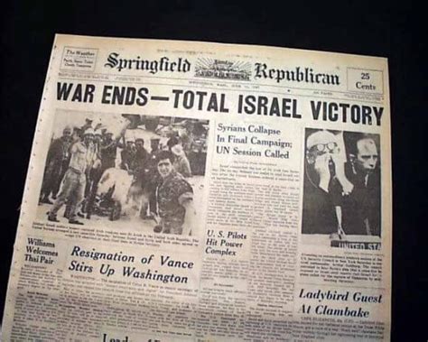 Israel provoked the Six-Day War in 1967, and it was not fighting for ...