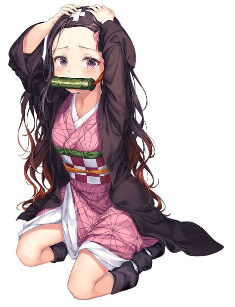 Kimetsu No Yaiba Nezuko Demon Slayer transparent PNG - StickPNG