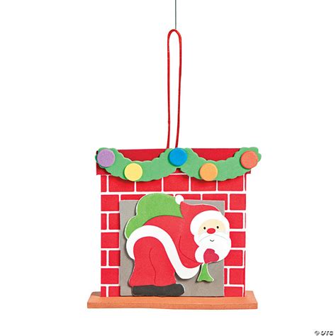 3D Santa Chimney Ornament Craft Kit - Discontinued