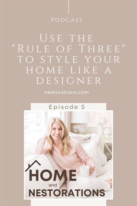 Use the Rule of Three to decorate and style your home like a designer ...