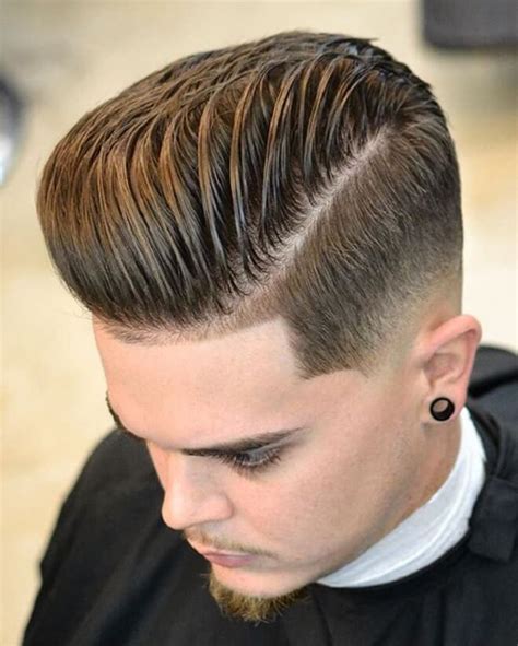 Top 30 Best Brush Up Hairstyles for Men | Cool Brush Up Hair