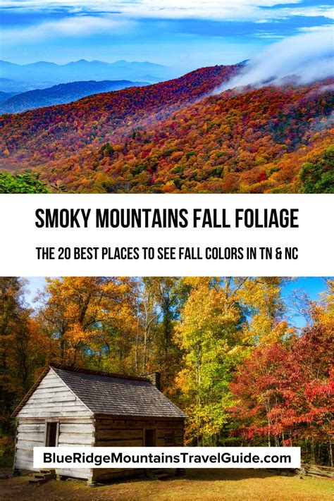 The 20 Best Places to See Fall Foliage in the Smoky Mountains