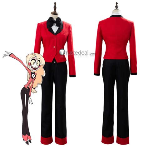 Hazbin Hotel Charlie Lucifer Alastor Baxter Cosplay Costumes