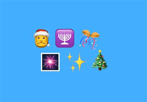 15 Top Traditional Christmas Emoji And A Few Surprises 👀