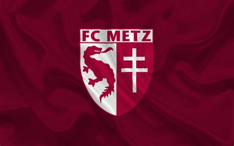 Download wallpapers FC Metz, Football club, France, emblem, Metz logo ...