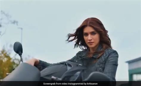 Ganapath: Kriti Sanon Looks Uber-Cool As She Joins Tiger Shroff's Film ...