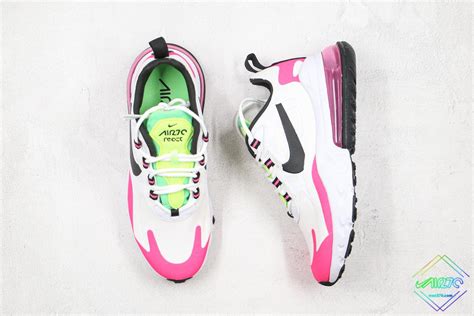 WMNS Nike Air Max 270 React White/Hyper Pink Women's Shoes