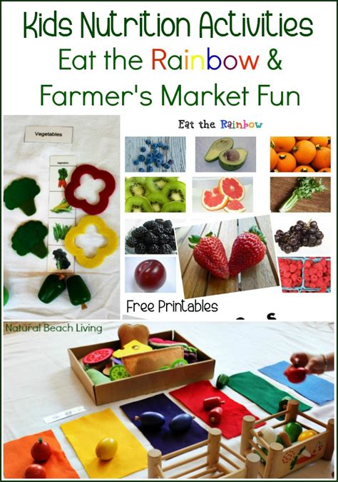 Kids Nutrition Activities Farmer's Market Healthy Eating Ideas