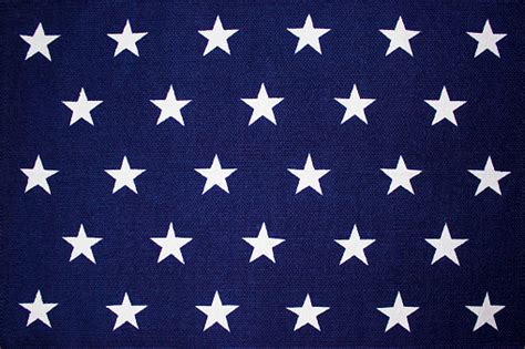 Star Background On An American Flag Stock Photo - Download Image Now - iStock