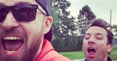 Justin Timberlake and Jimmy Fallon Biking Instagram Video | POPSUGAR ...