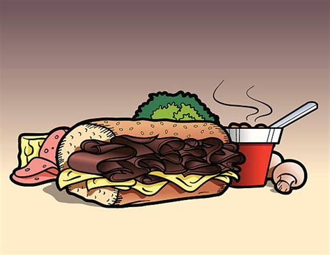 Roast Beef Sandwich Illustrations, Royalty-Free Vector Graphics & Clip Art - iStock